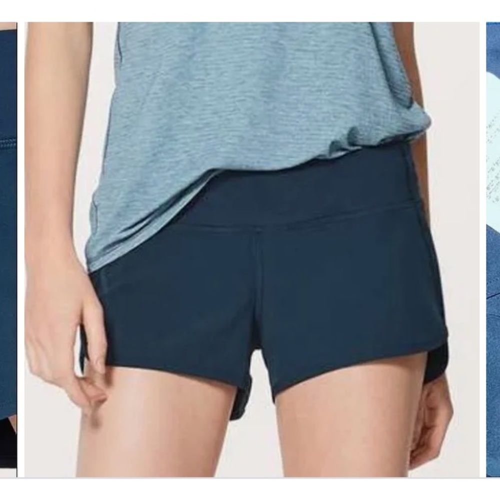 Lululemon Athleticia Hotty Hot Shorts in Jaded 2”
